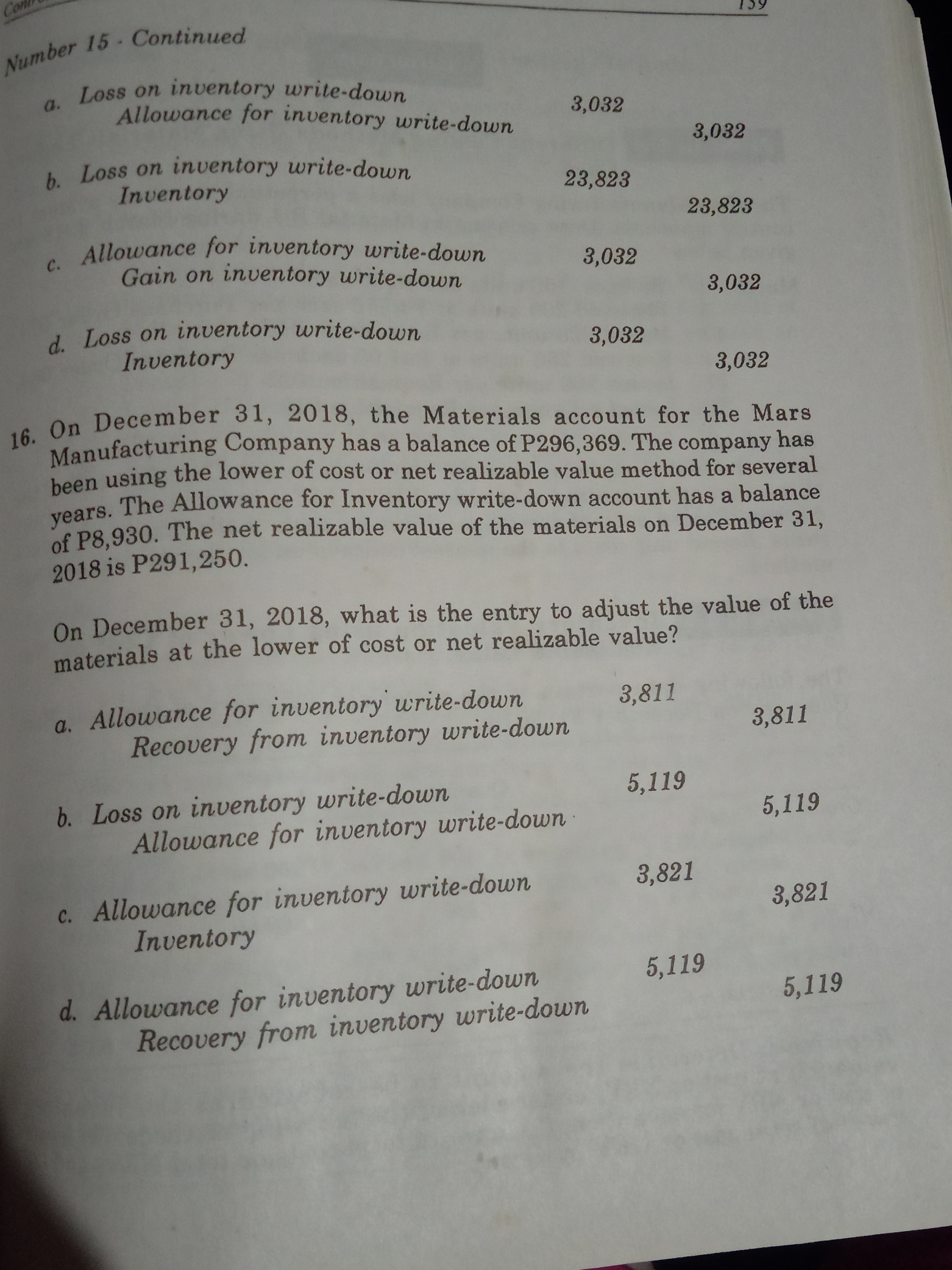 156 7. Assuming that Anthony does not maintain