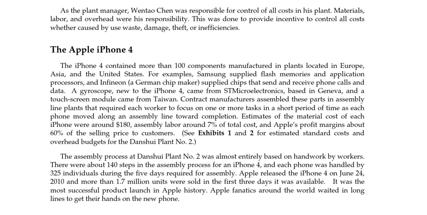 I need help solving the required questions 1 & 2