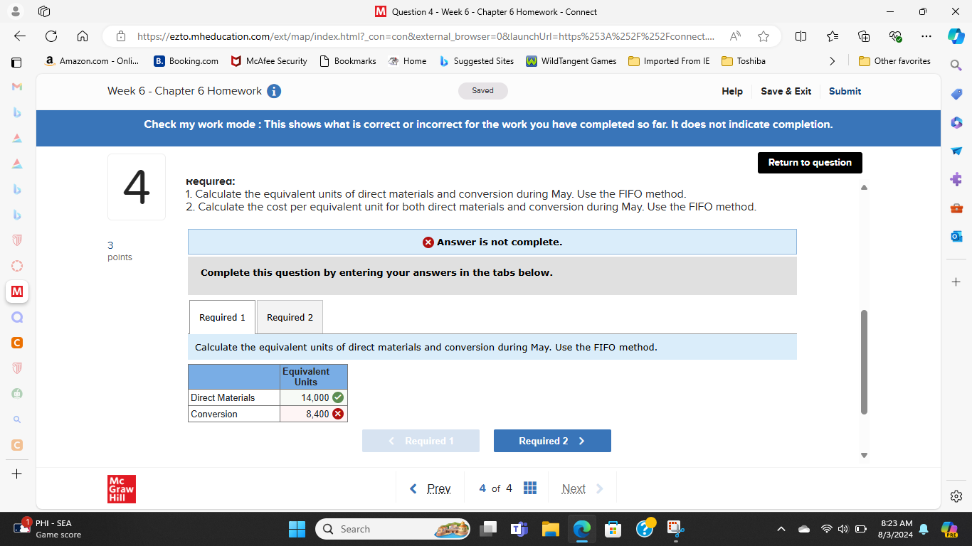 M Question 4 - Week 6 - Chapter 6 Homework -