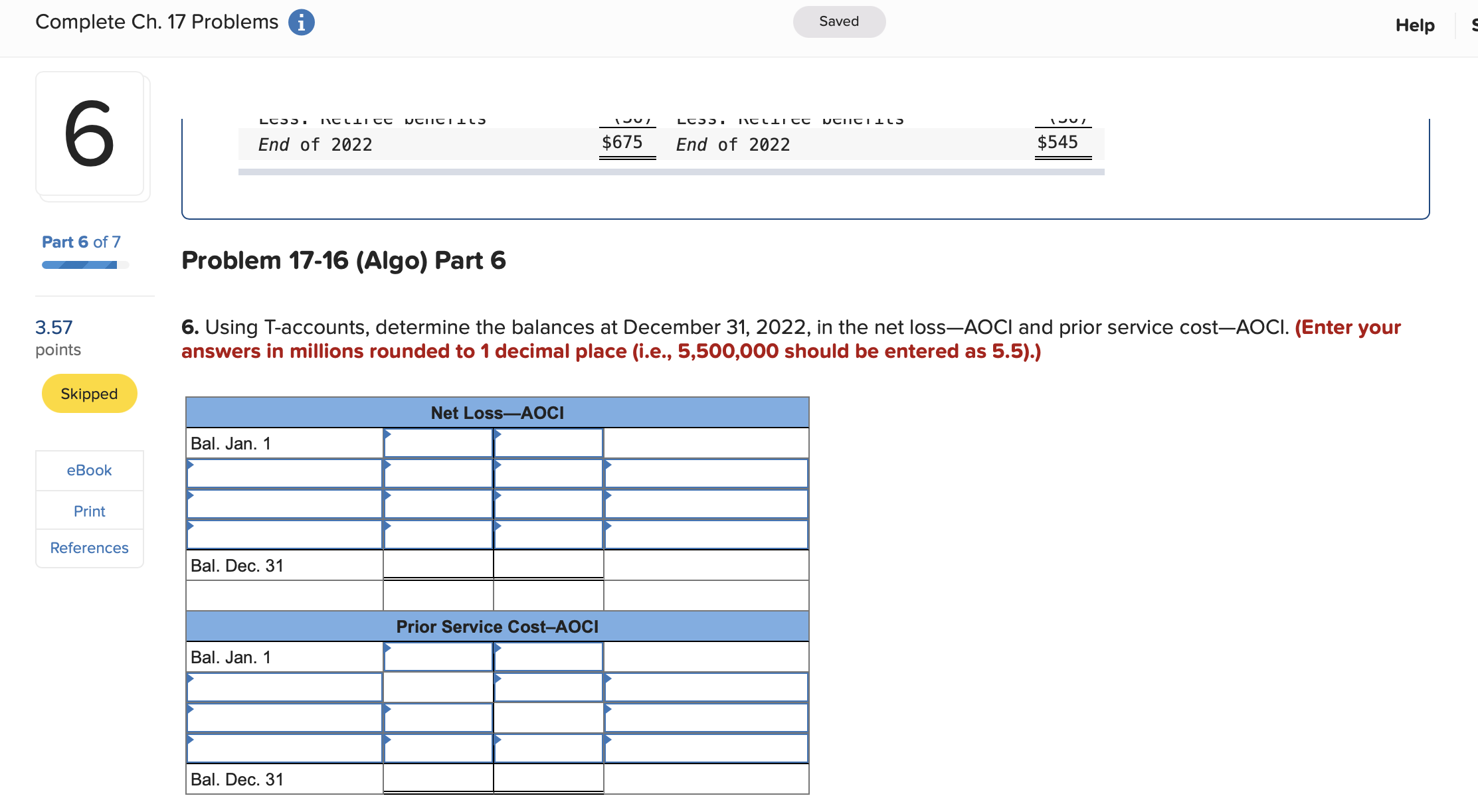 I need help with problems #6 and #7 Complete Ch 1