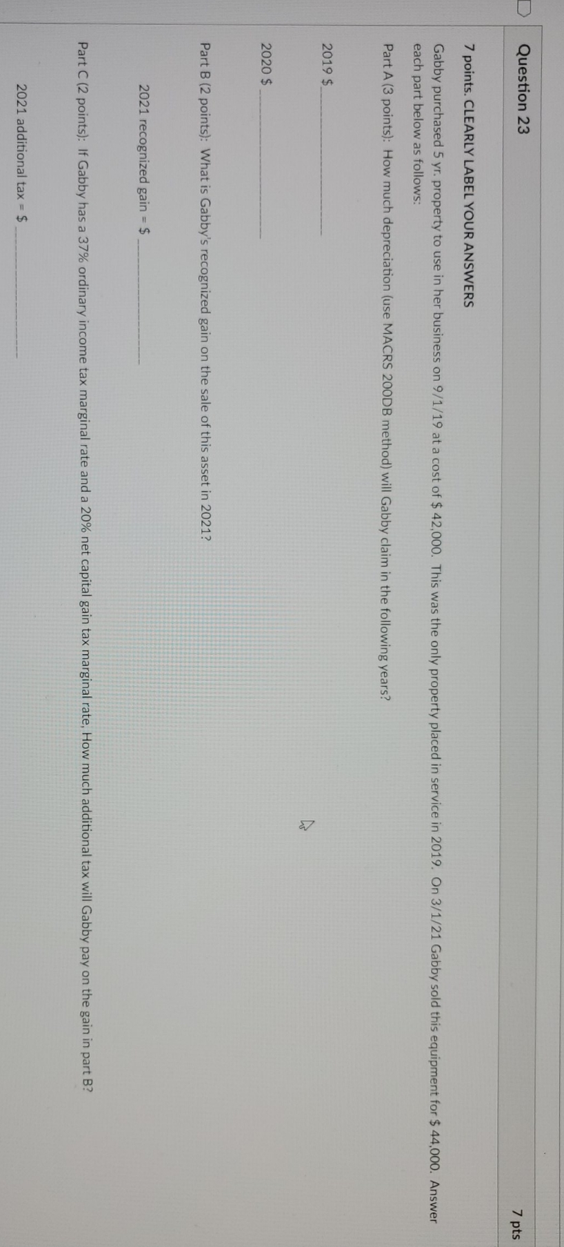 Hi, please answer the following question and show