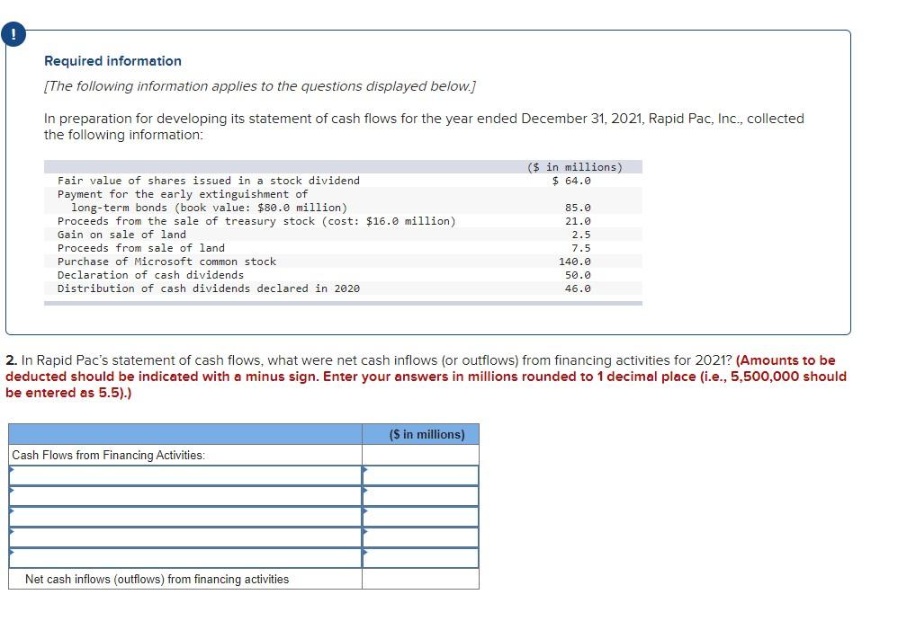 Please answer in proper format with all working