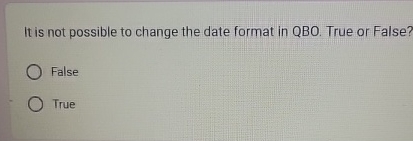It is not possible to change the date format in