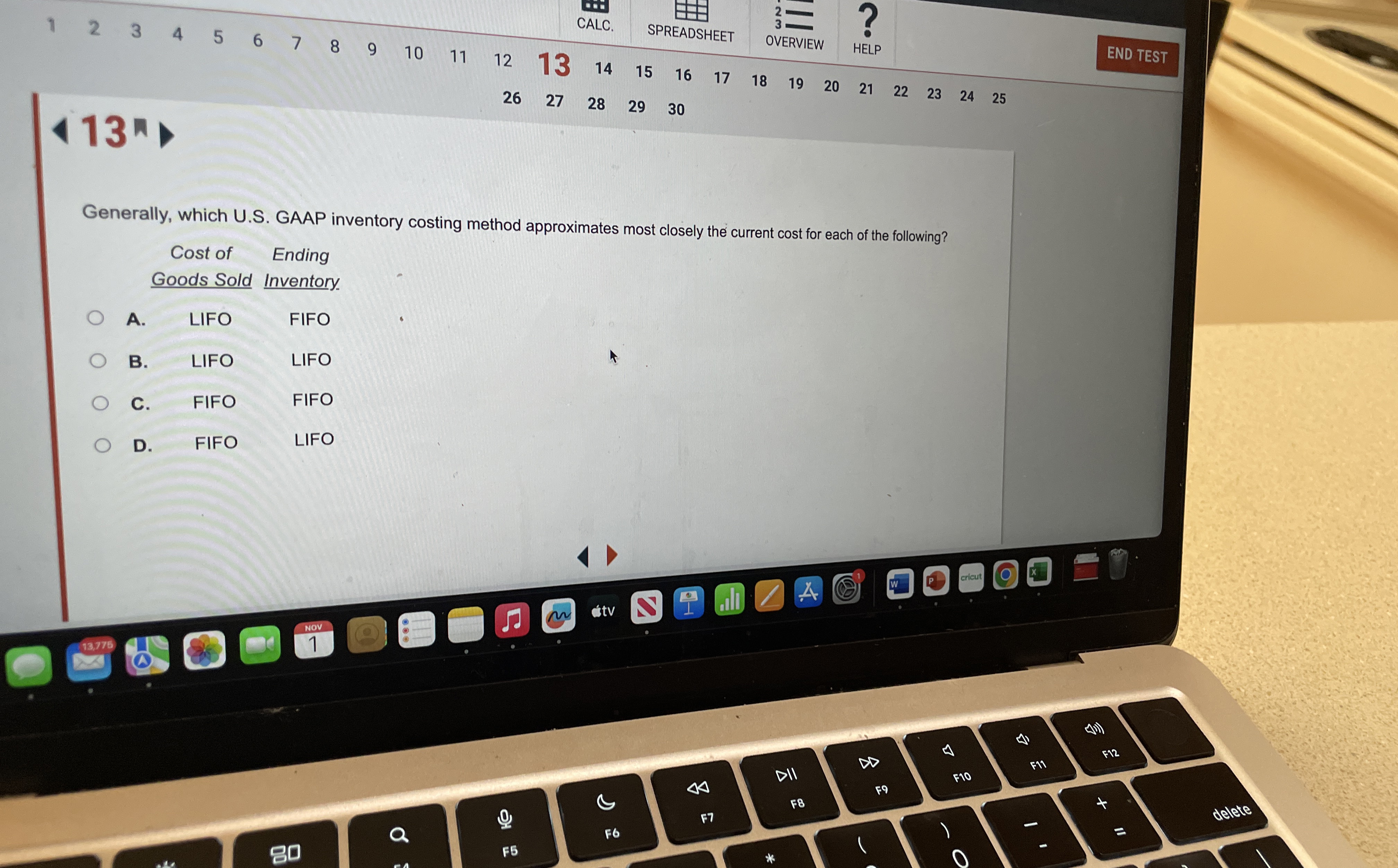 1 3 n END TEST 2 6 , 2 7 , 2 8 , 2 9 , 3 0