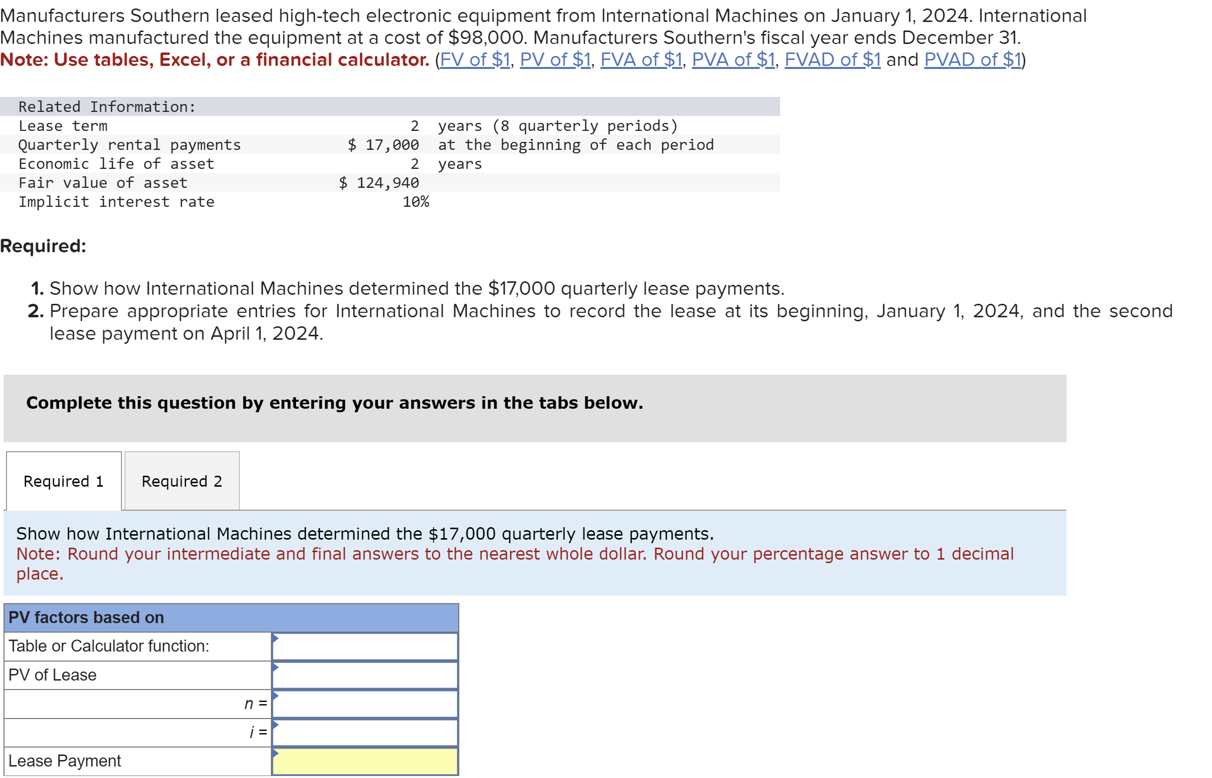 Manufacturers Southern leased high - tech