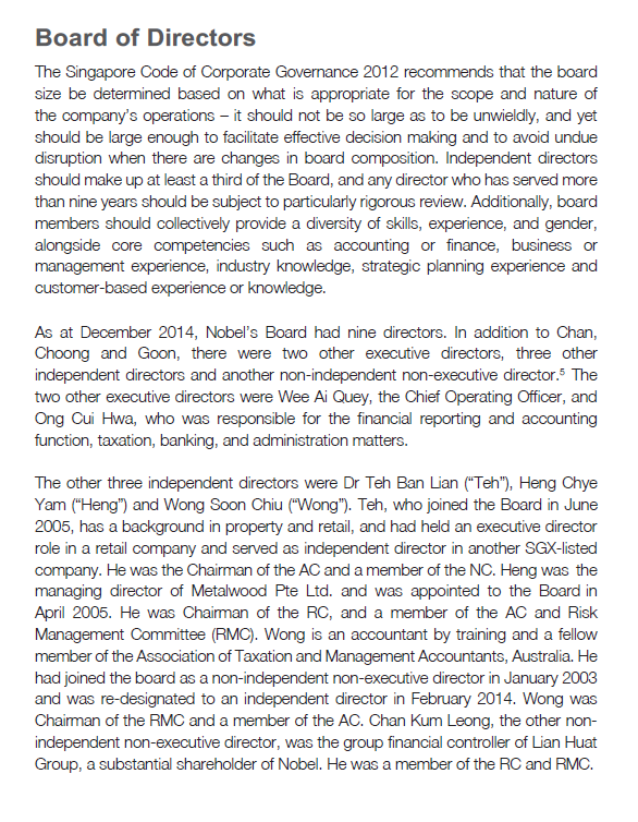 NOBEL DESIGN: THE FOUNDER STRIKES BACK Case