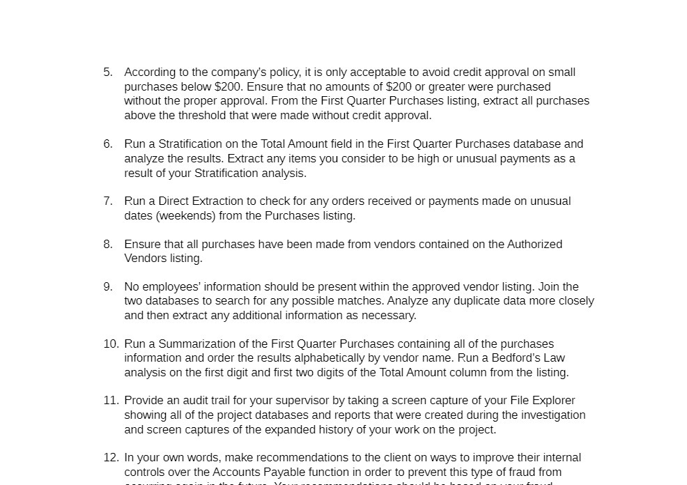 10. ll. 12. According to the company's policy, it