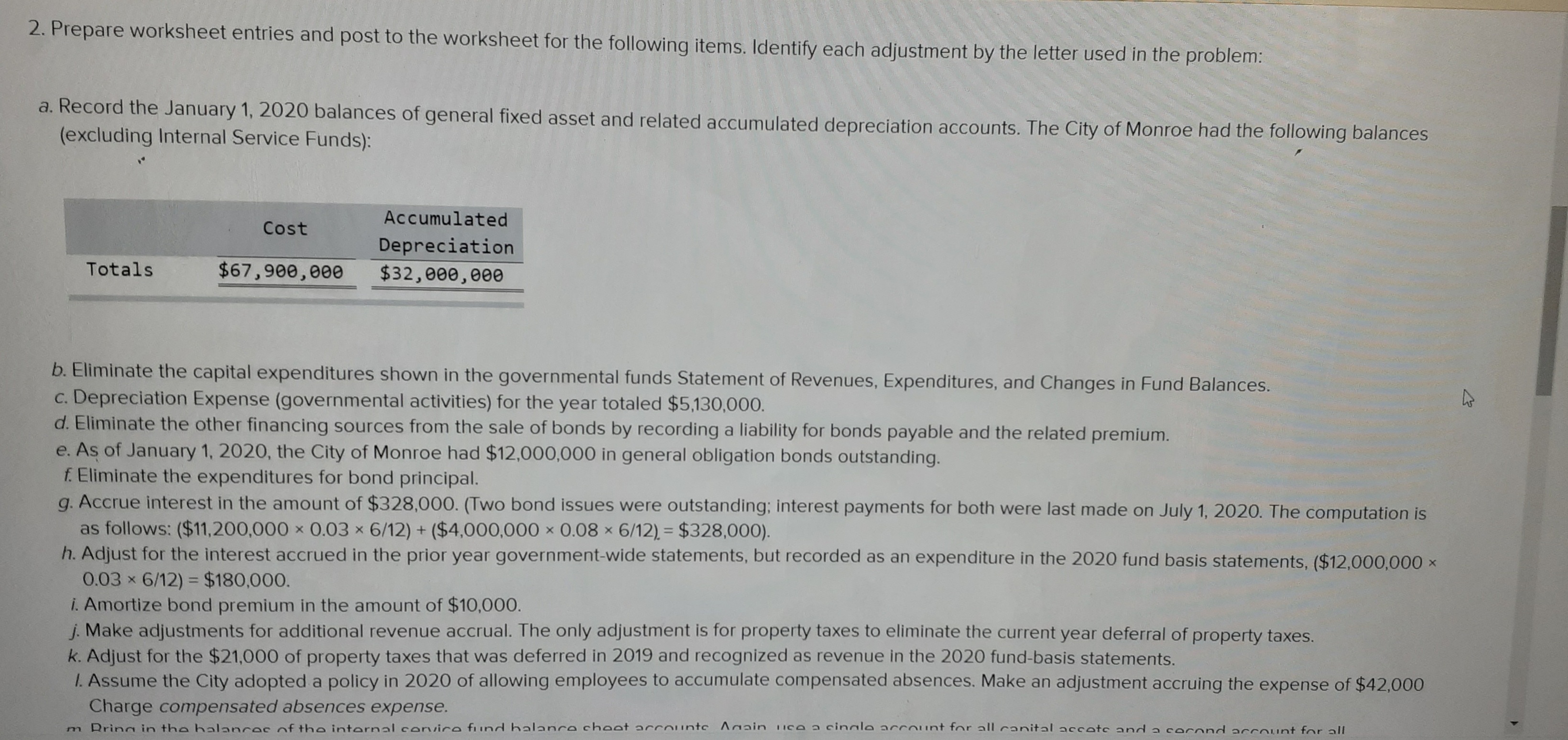 8-C. Assemble the following from previous