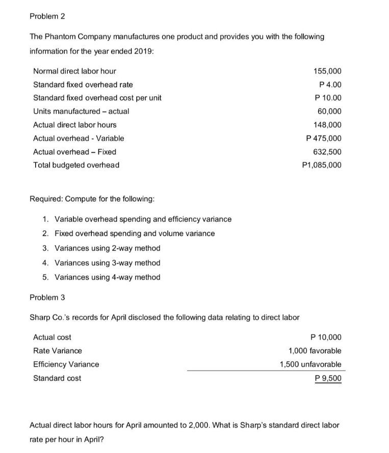 Problem Solving Problem 1 You have been given the