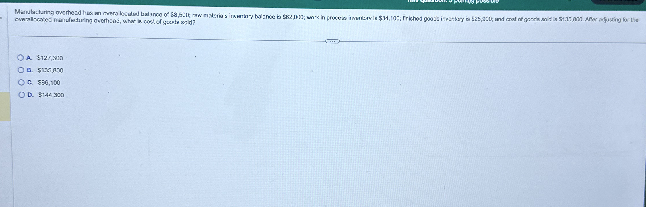 overallocated manufacturing overhead, what is