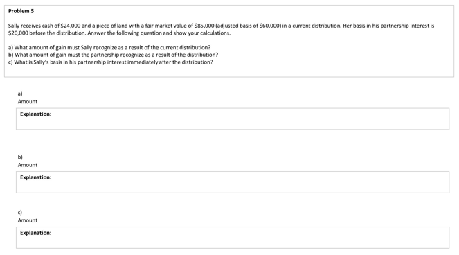 Module 05 Content Use this spreadsheet to show