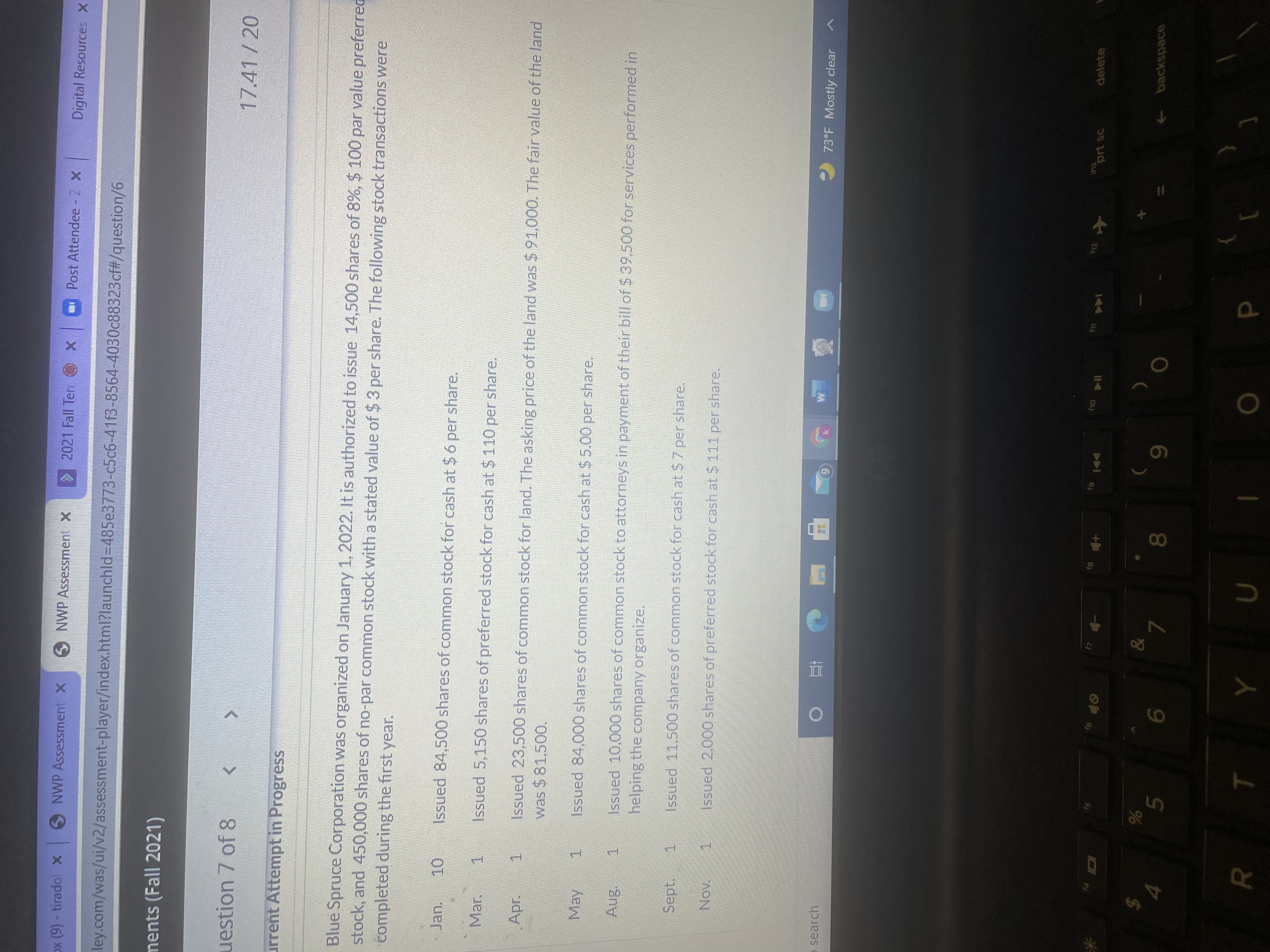 Please help me with this Fall Ter X Post Attendee