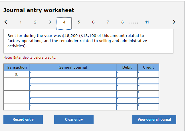 REQ 1, 3B, and 4 entry options: No journal entry