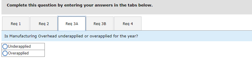 REQ 1, 3B, and 4 entry options: No journal entry