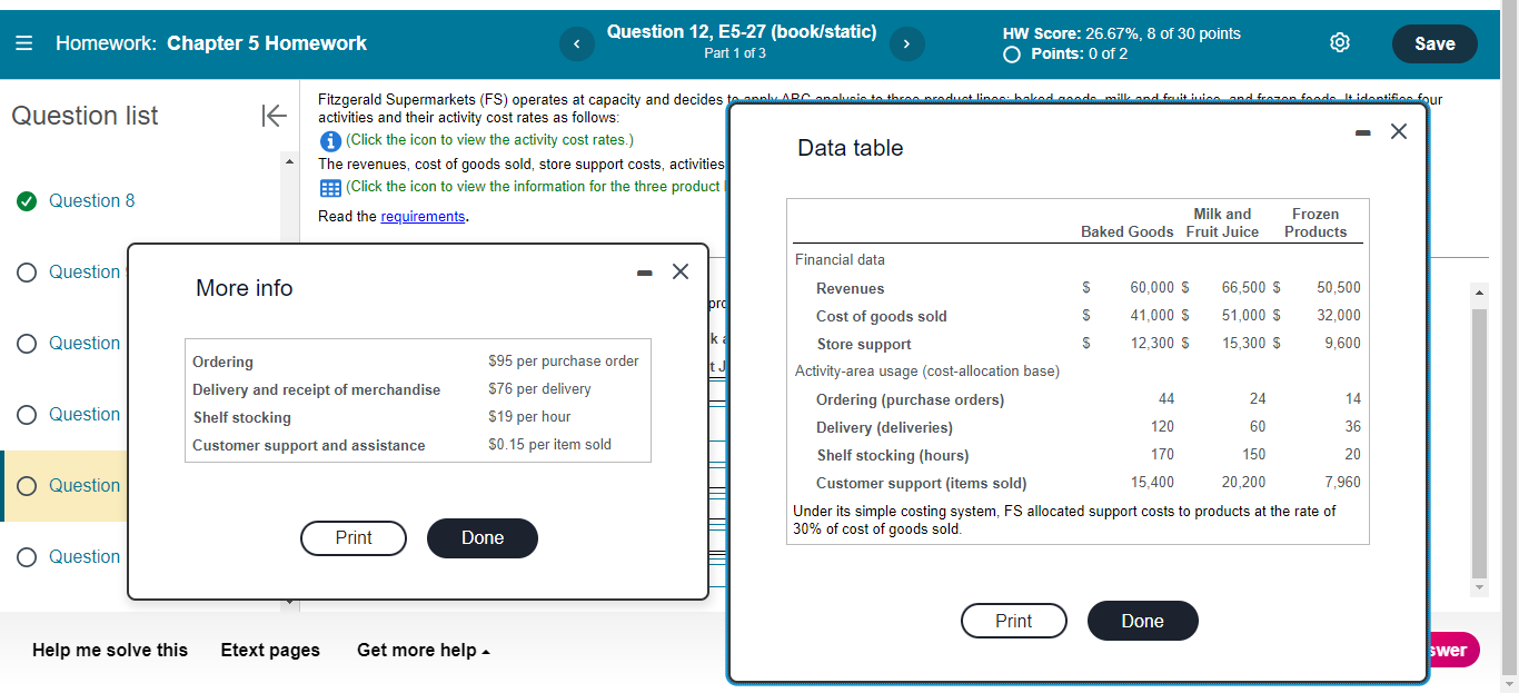 =Homework: Chapter 5 Homework Question 12, E5-27