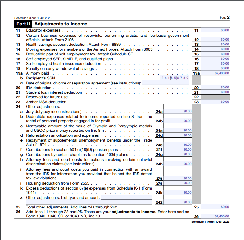 This assignment requires you to complete four tax