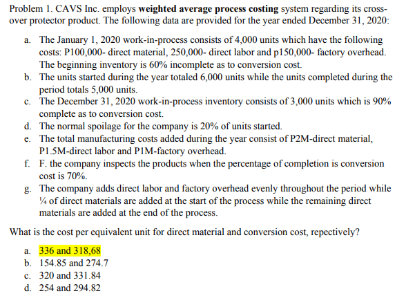 ANSWER AND SHOW SOLUTION PLS Problem I. CAVE luc.