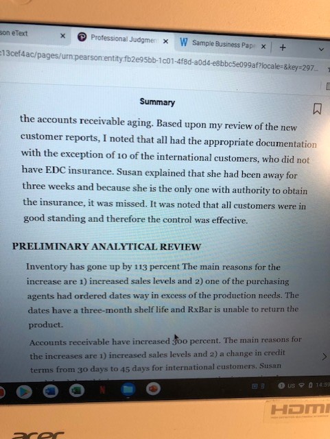 This is an exercise from the textbook, and this