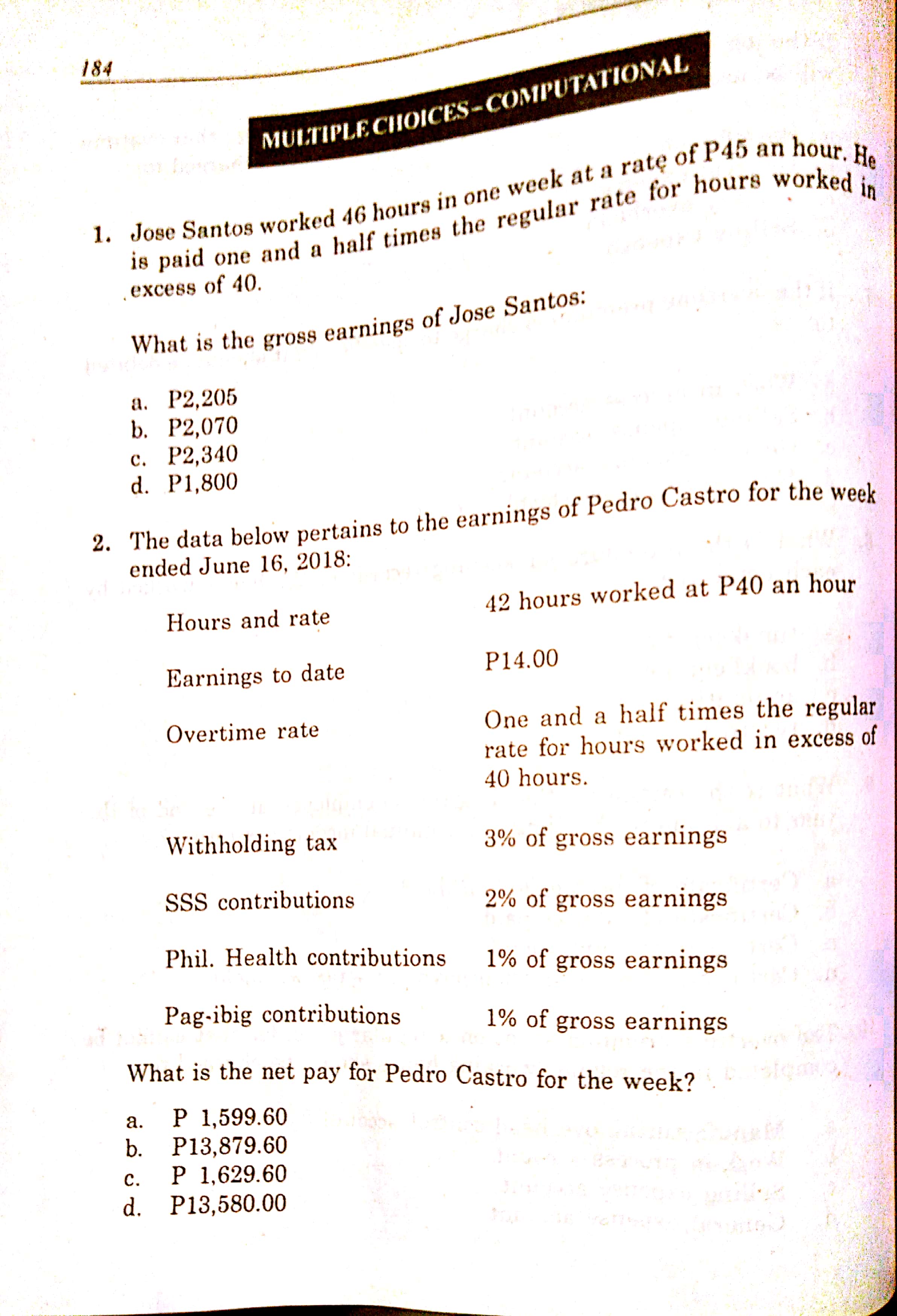 Chapter S 182 MULTIPLE CHOICES-THEORETICAL 1. To