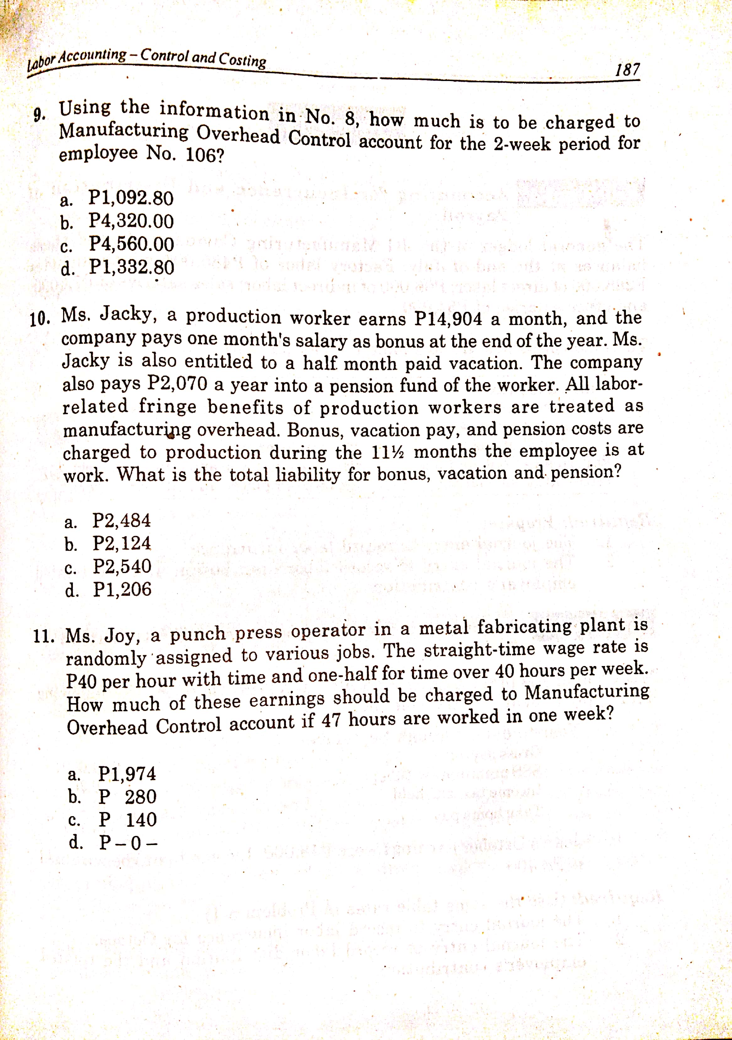 Chapter S 182 MULTIPLE CHOICES-THEORETICAL 1. To
