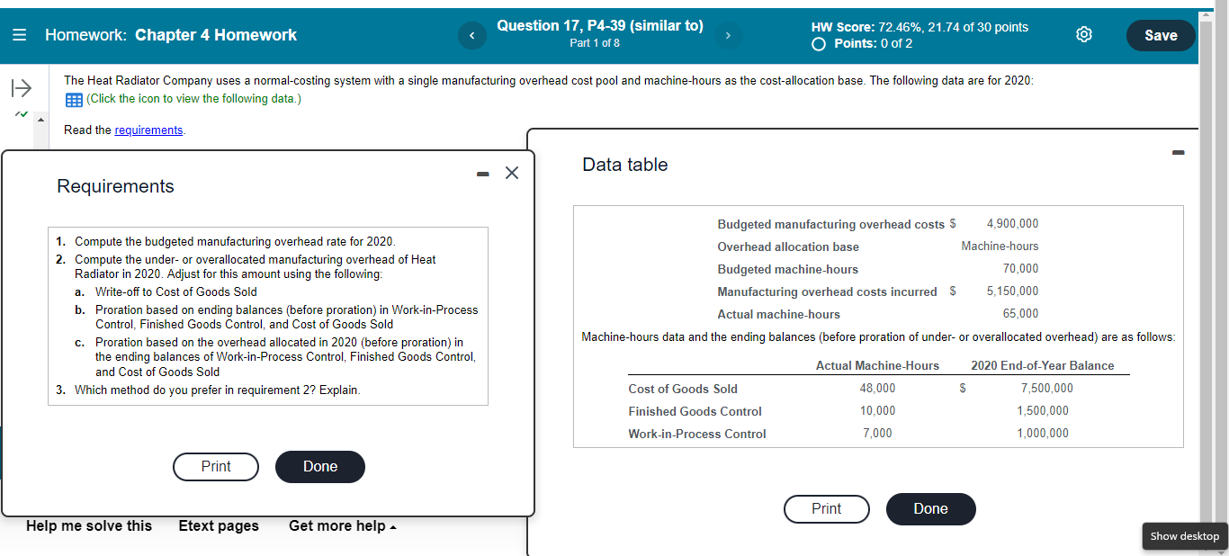 = Homework: Chapter 4 Homework Question 17, P4-39