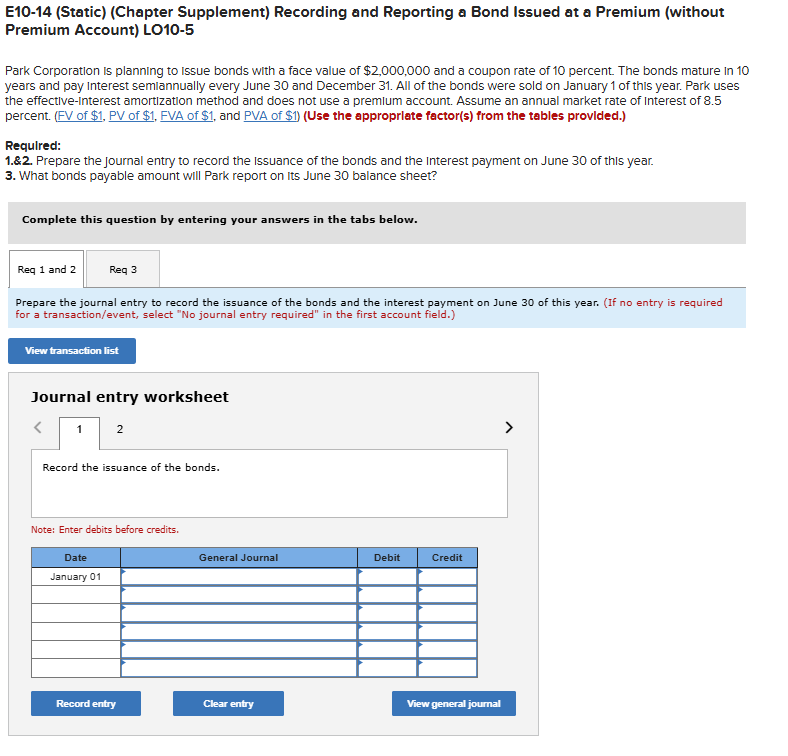E10-14 (Static) (Chapter Supplement) Recording