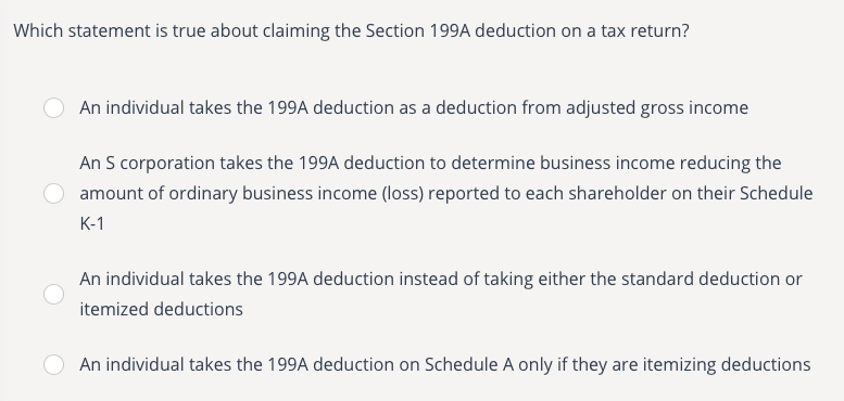 Which statement is true about claiming the