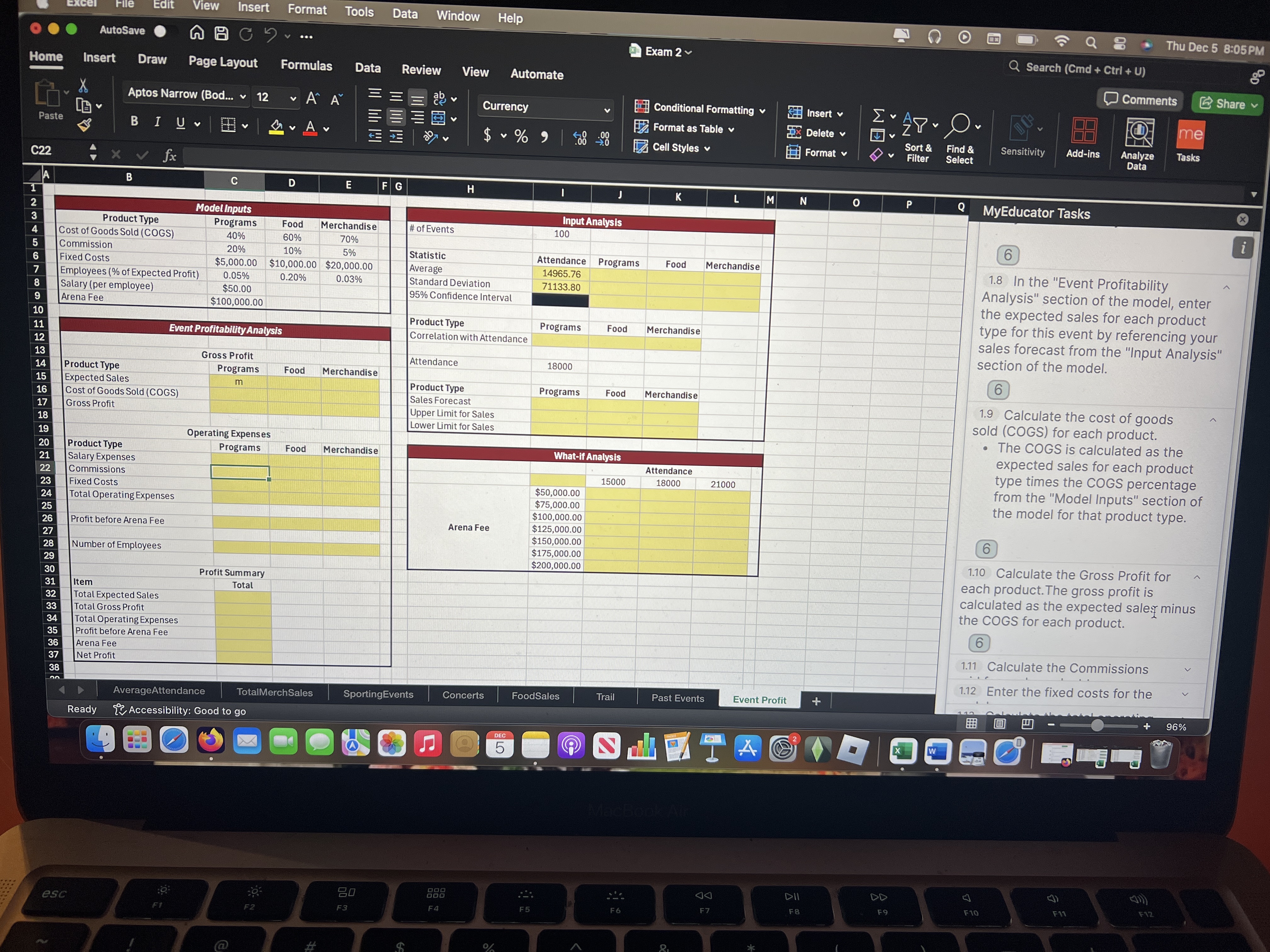 Excel File Edit View Insert Format L2000 C) GGG