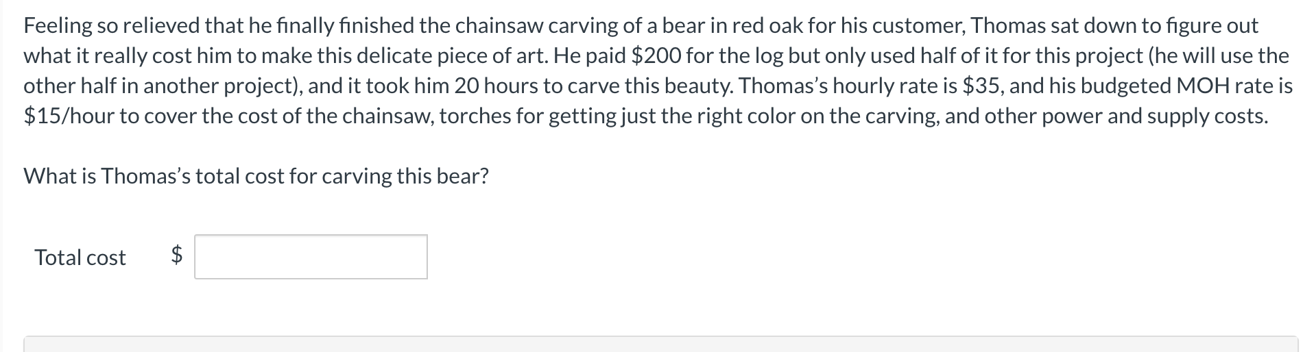 Feeling so relieved that he finally finished the