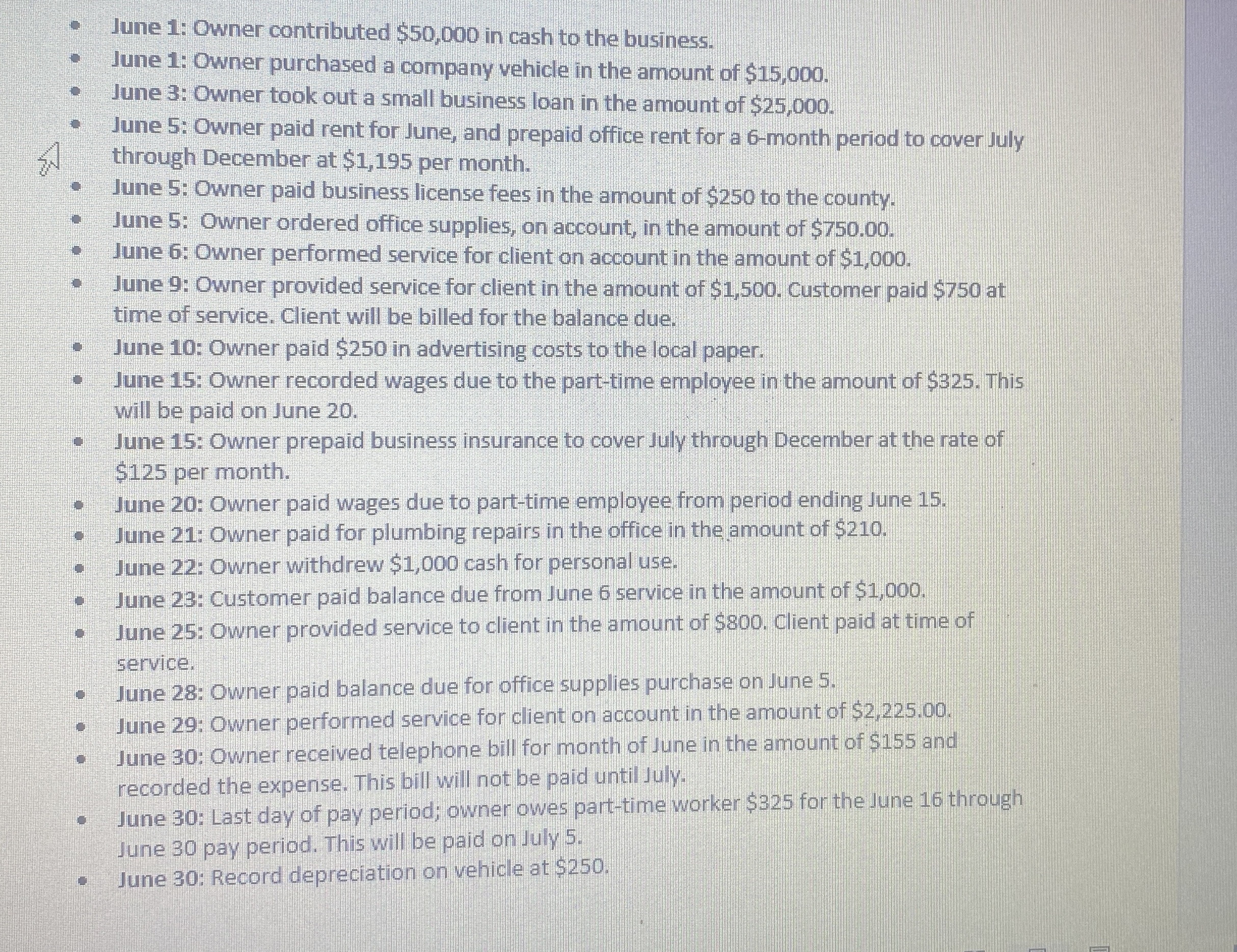 Scenario You were recently hired as an entry -