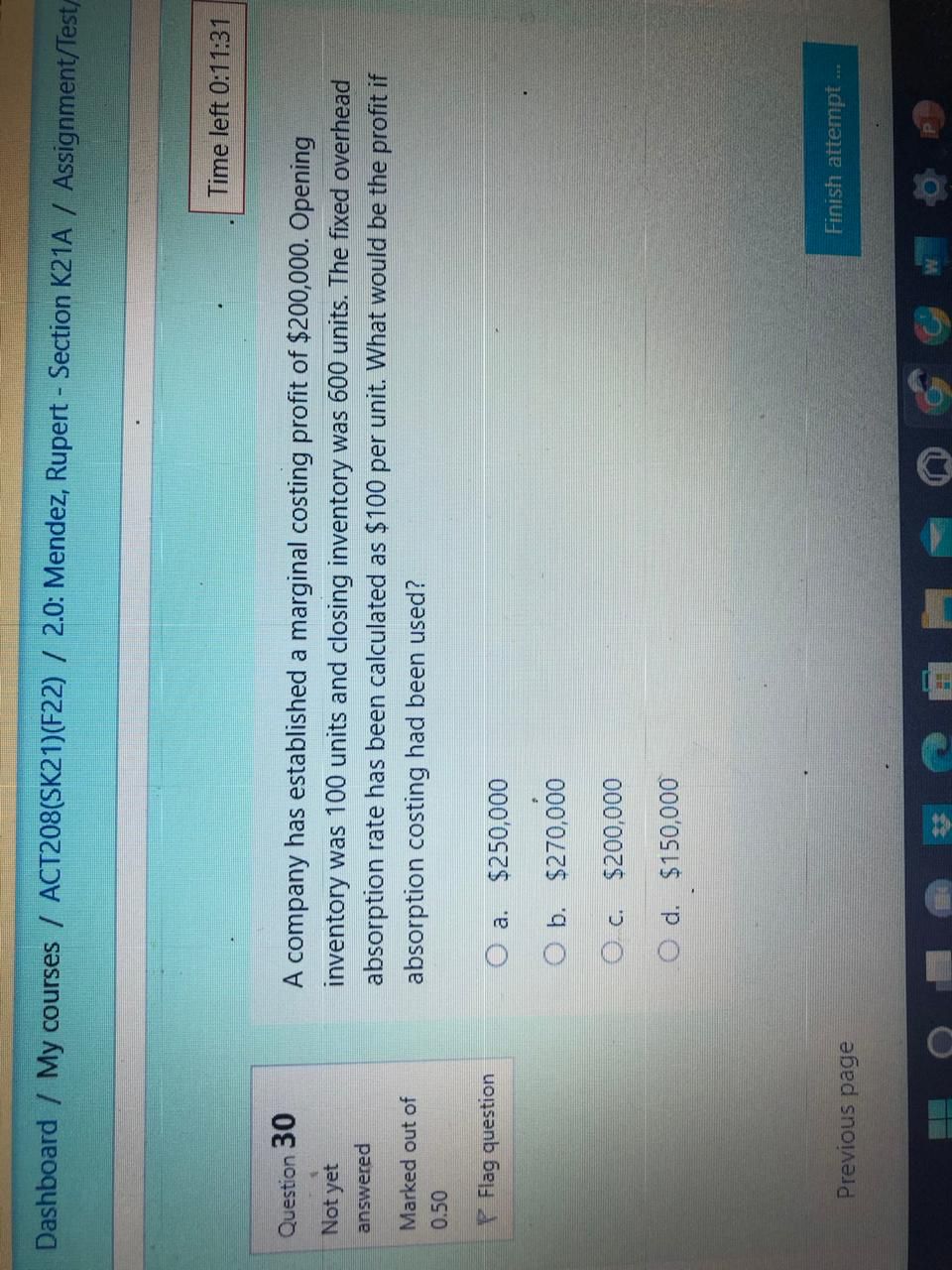 Time left 0:11:59 Question 26 Teddy uses the