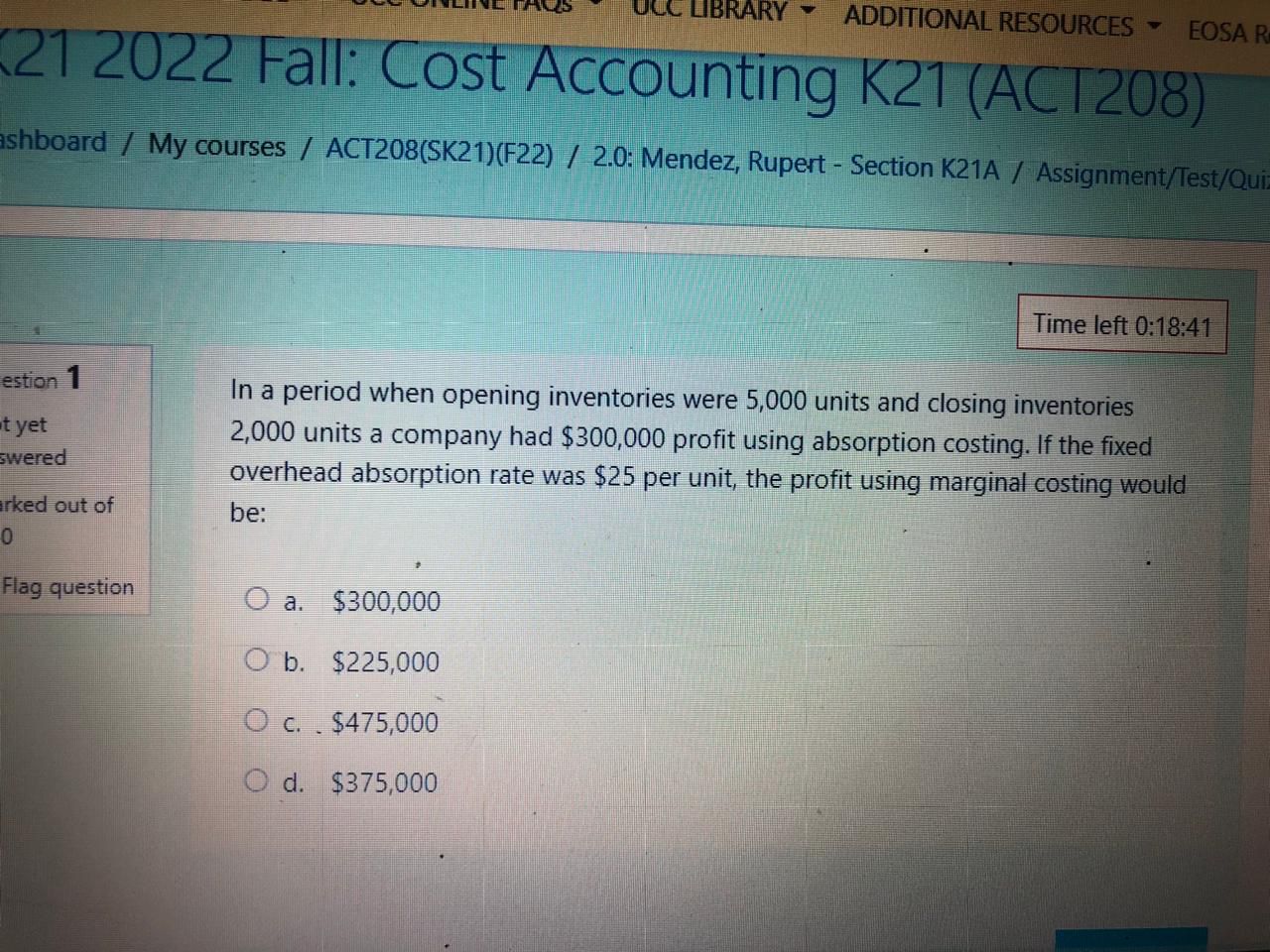 Time left 0:11:59 Question 26 Teddy uses the