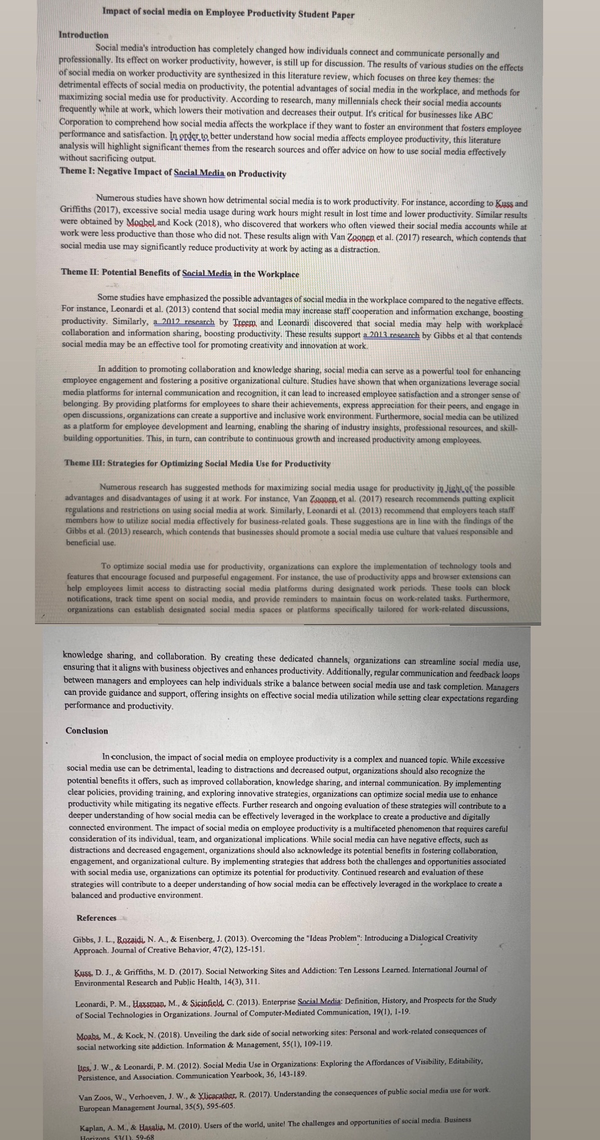 I have an assignment which is called An Executive