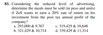 Managerial Accounting Instructions: Provide a