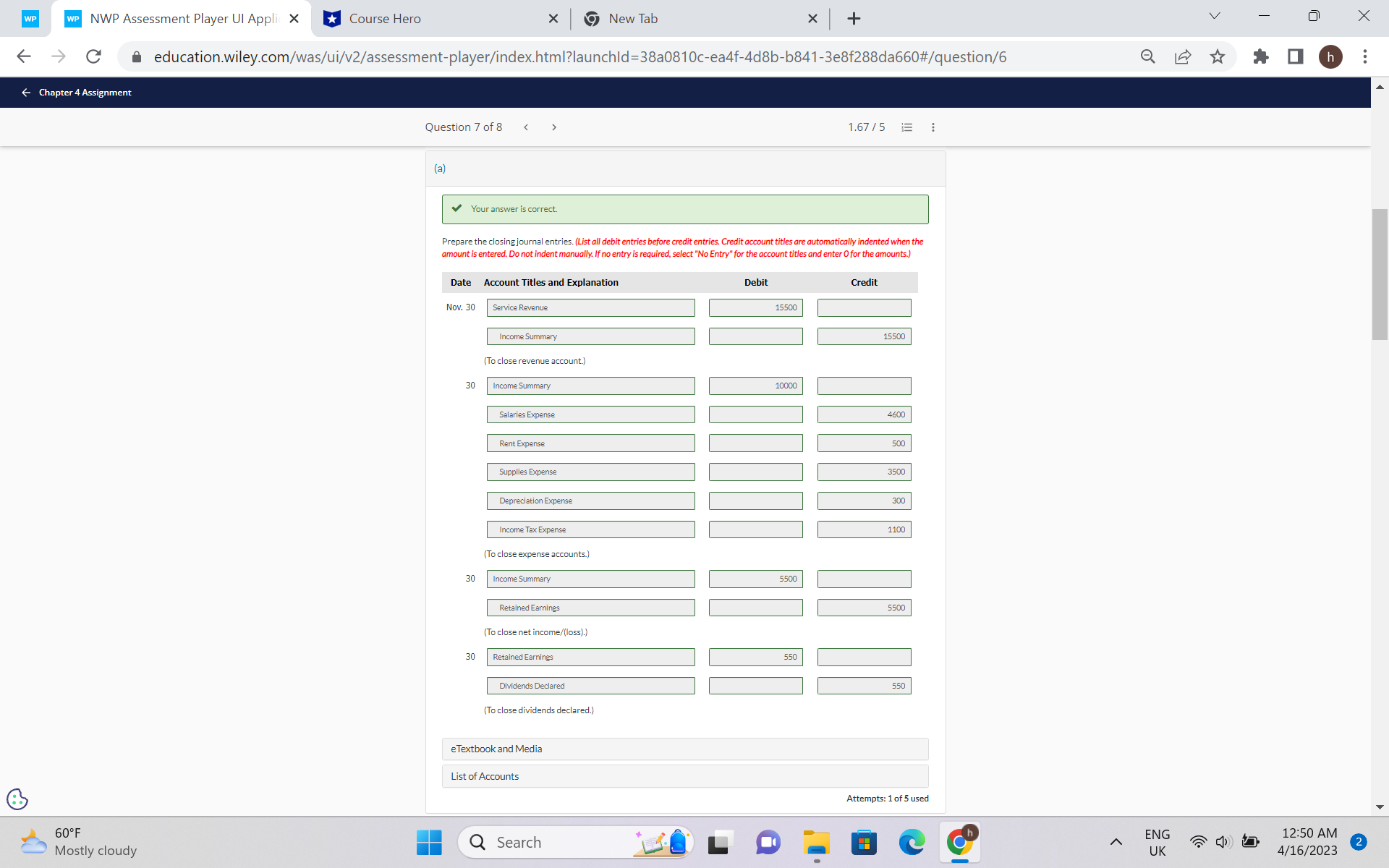 hi there i needed help with question 7 - part B