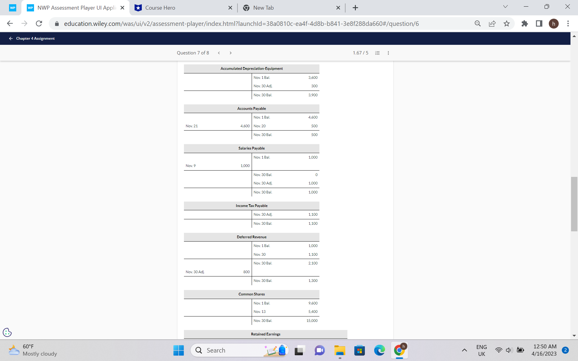 hi there i needed help with question 7 - part B