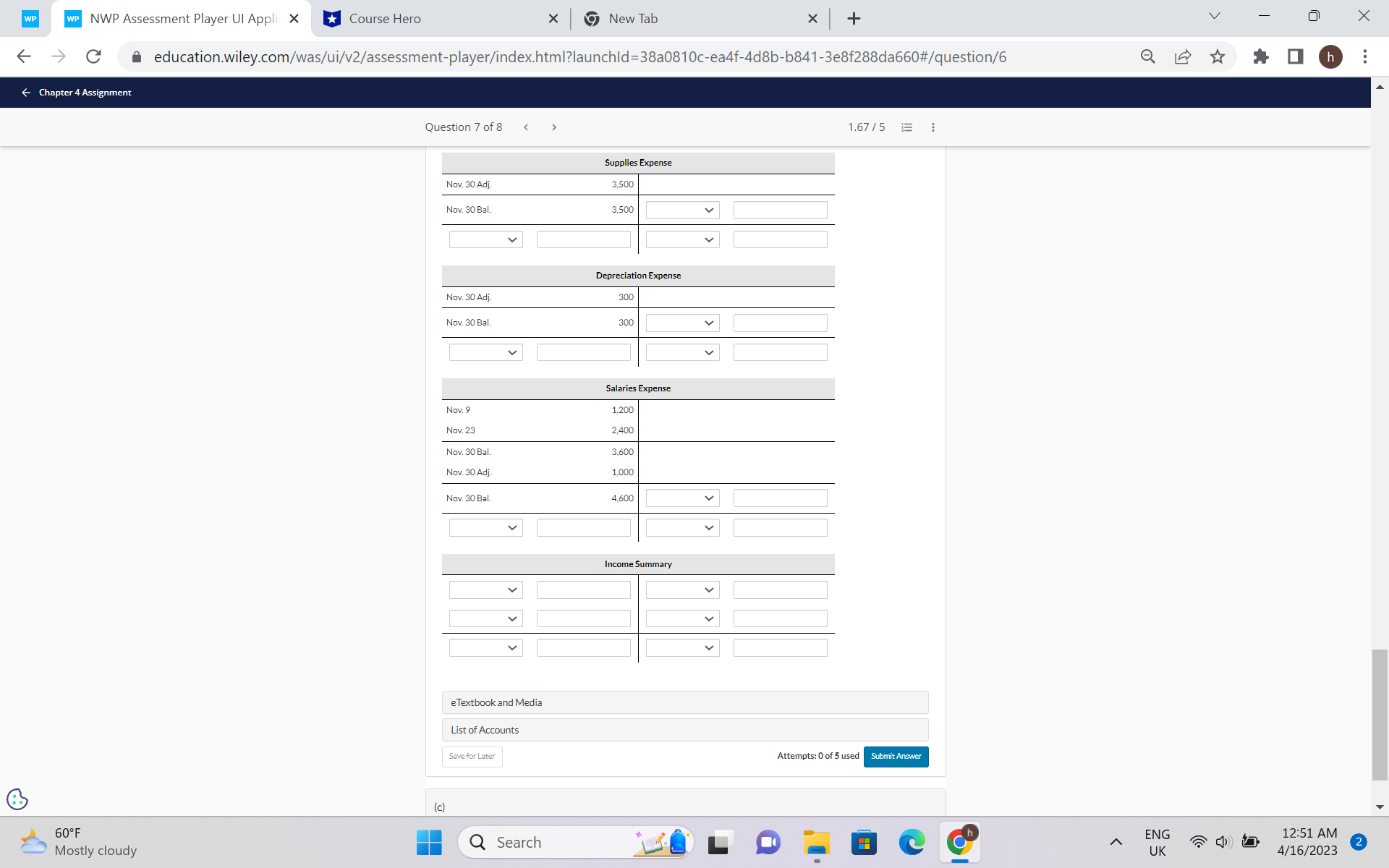 hi there i needed help with question 7 - part B
