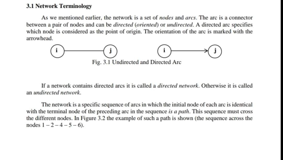 3.1 Network Terminology As We mentioned earlier.