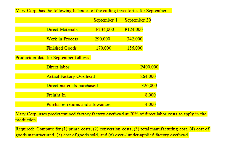 On June 2020. BC Corp. had cost of goods