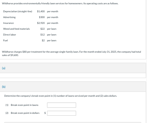 Wildhorse provides environmentally friendly lawn