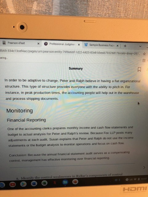 This is an exercise from the textbook, and this