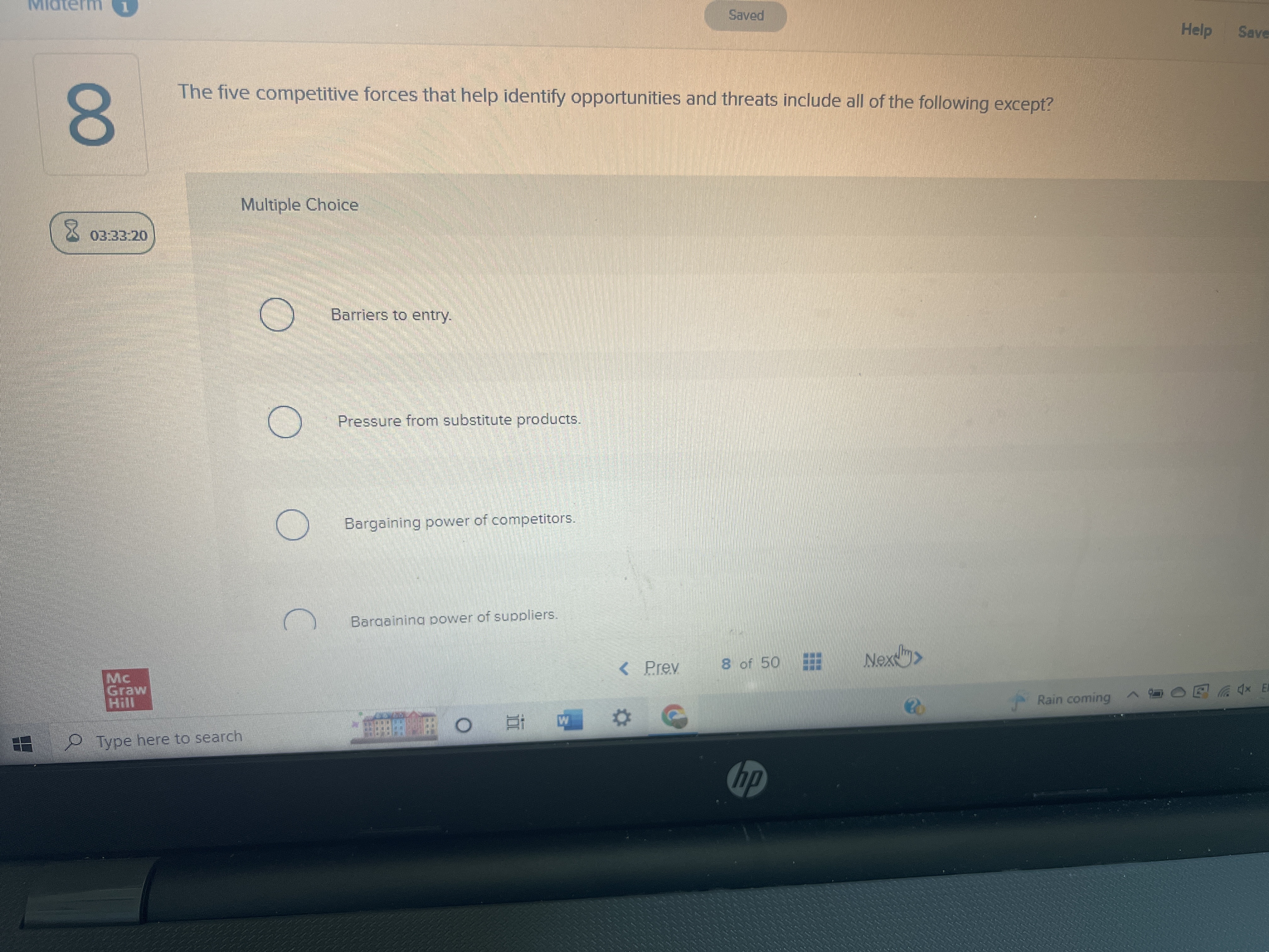 Saved Help Save & Exit 7 Factory overhead costs