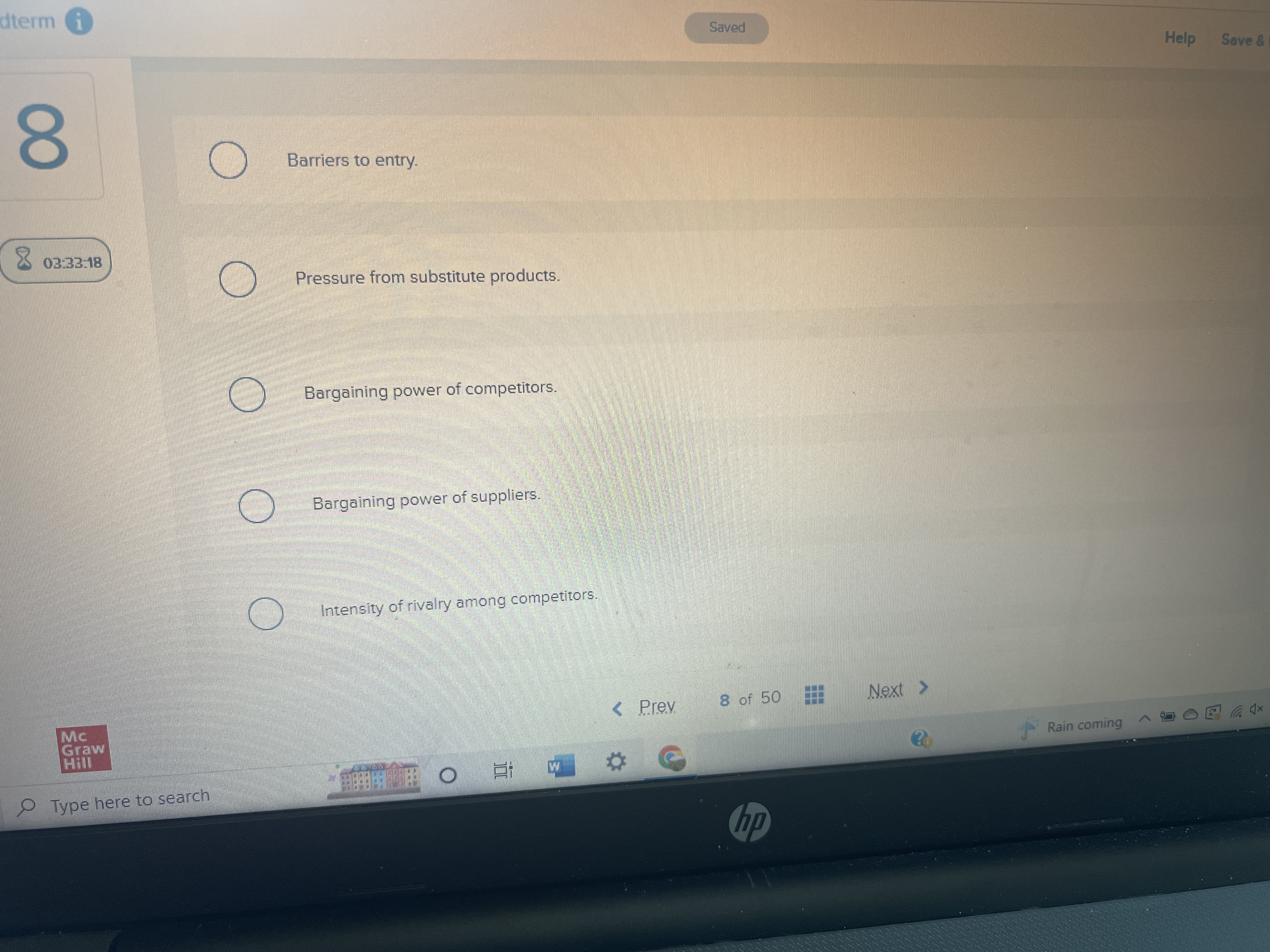 Saved Help Save & Exit 7 Factory overhead costs