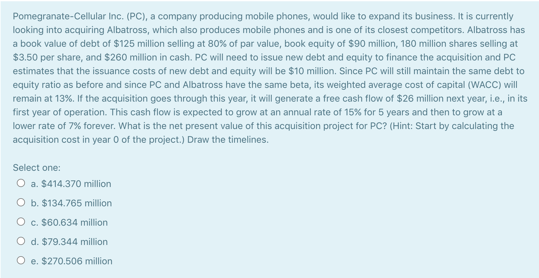 Pomegranate-Cellular Inc. (PC), a company