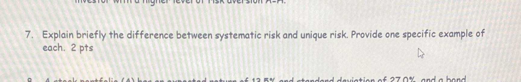 Arizona state homework 7. Explain briefly the