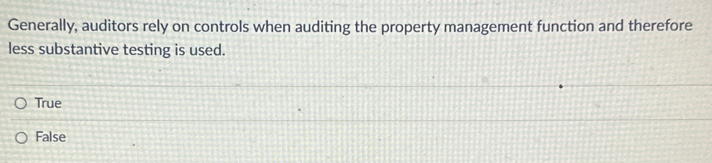 Generally, auditors rely on controls when
