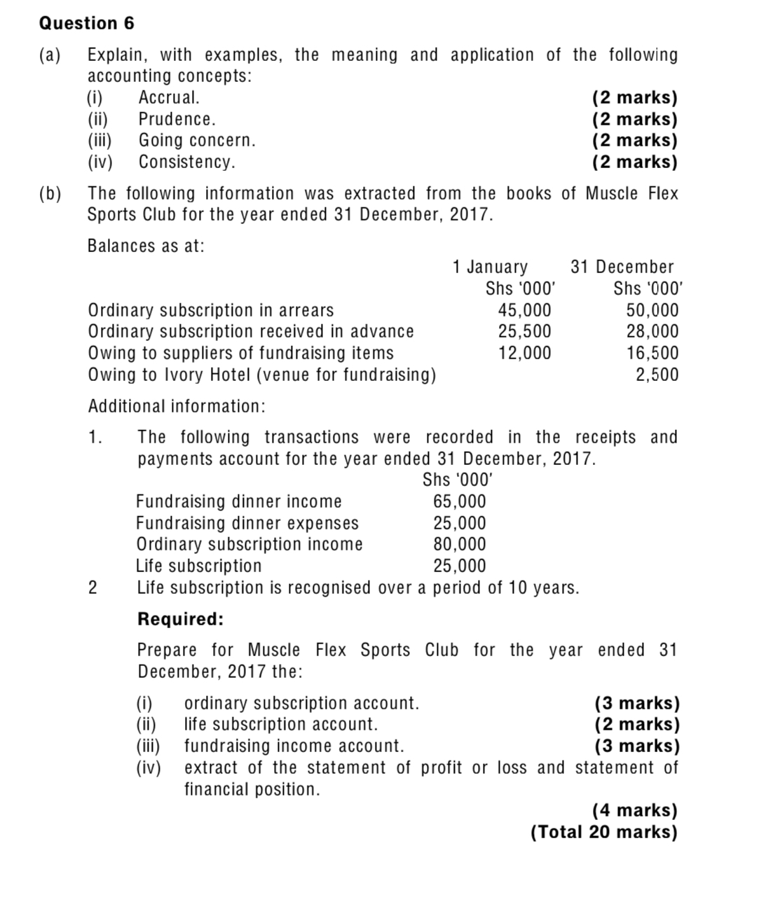 Answer ALL QUESTIONS CORRECTLY Question 6 (a) (b)