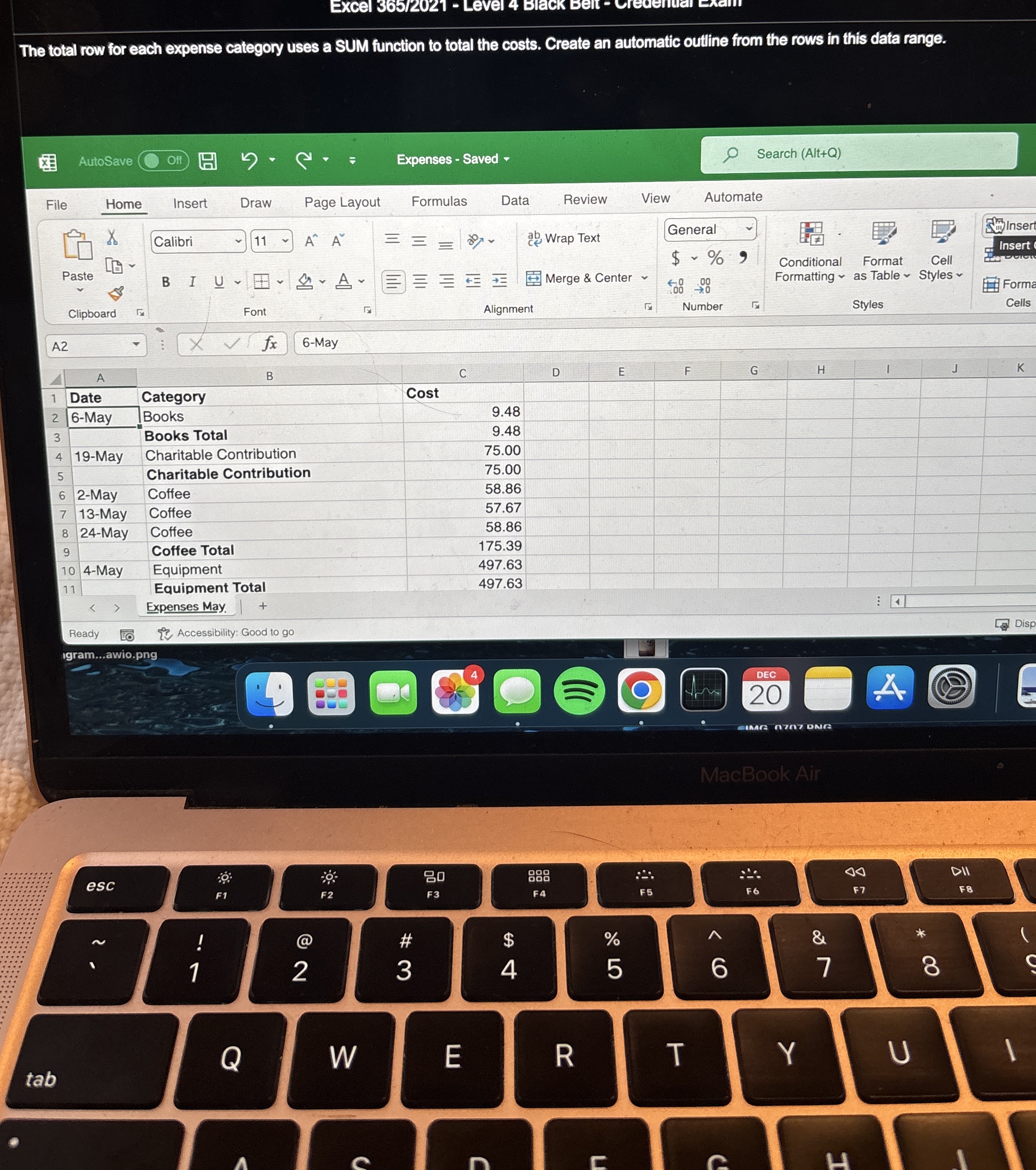 Excel 3 6 5 / 2 0 2 1 - LeVel 4 Black Ben -