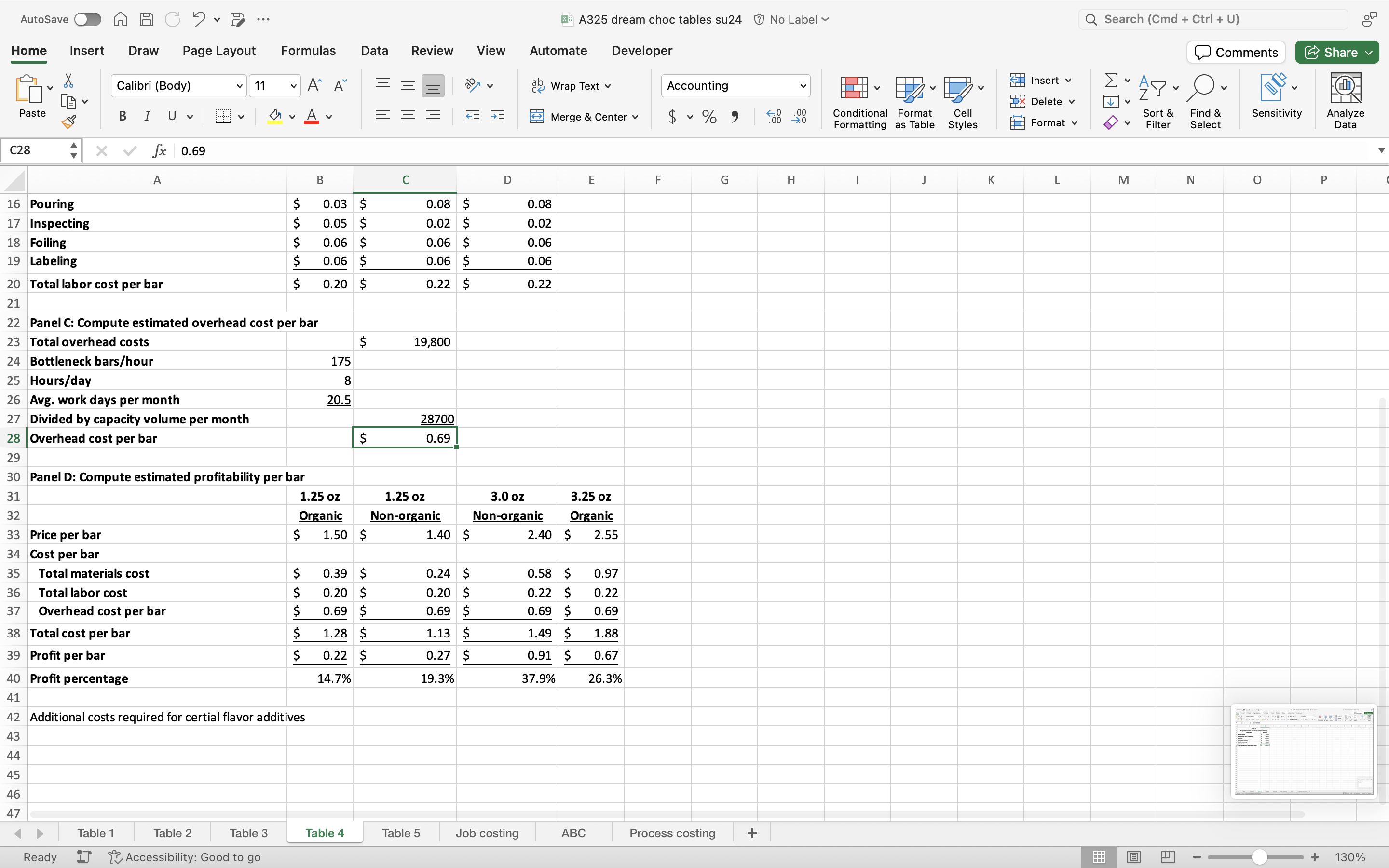 AutoSave O A A C 5 . 9 ... X: A325 dream choc
