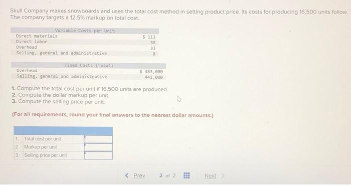 Please answer in proper format with all working